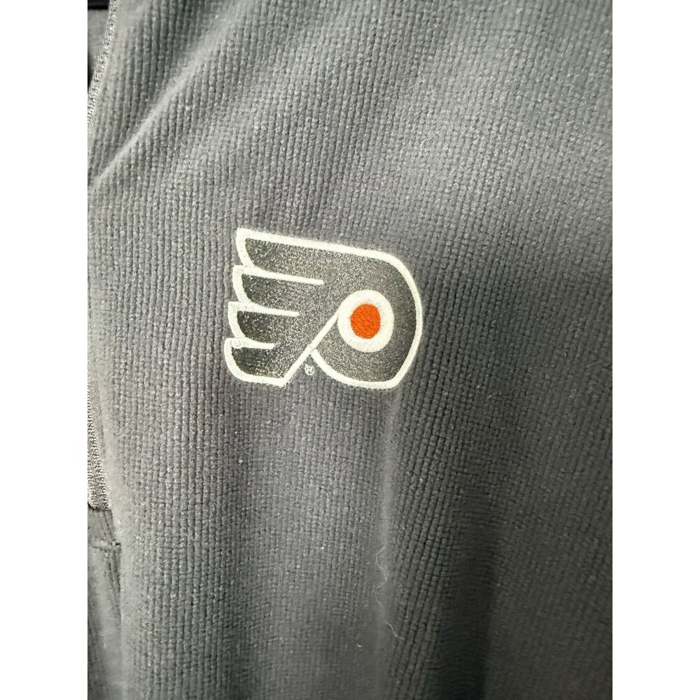 Antigua Men’s NHL Philadelphia Flyers Black 1/4 Zip Pullover Size XXL - Picture 3 of 8